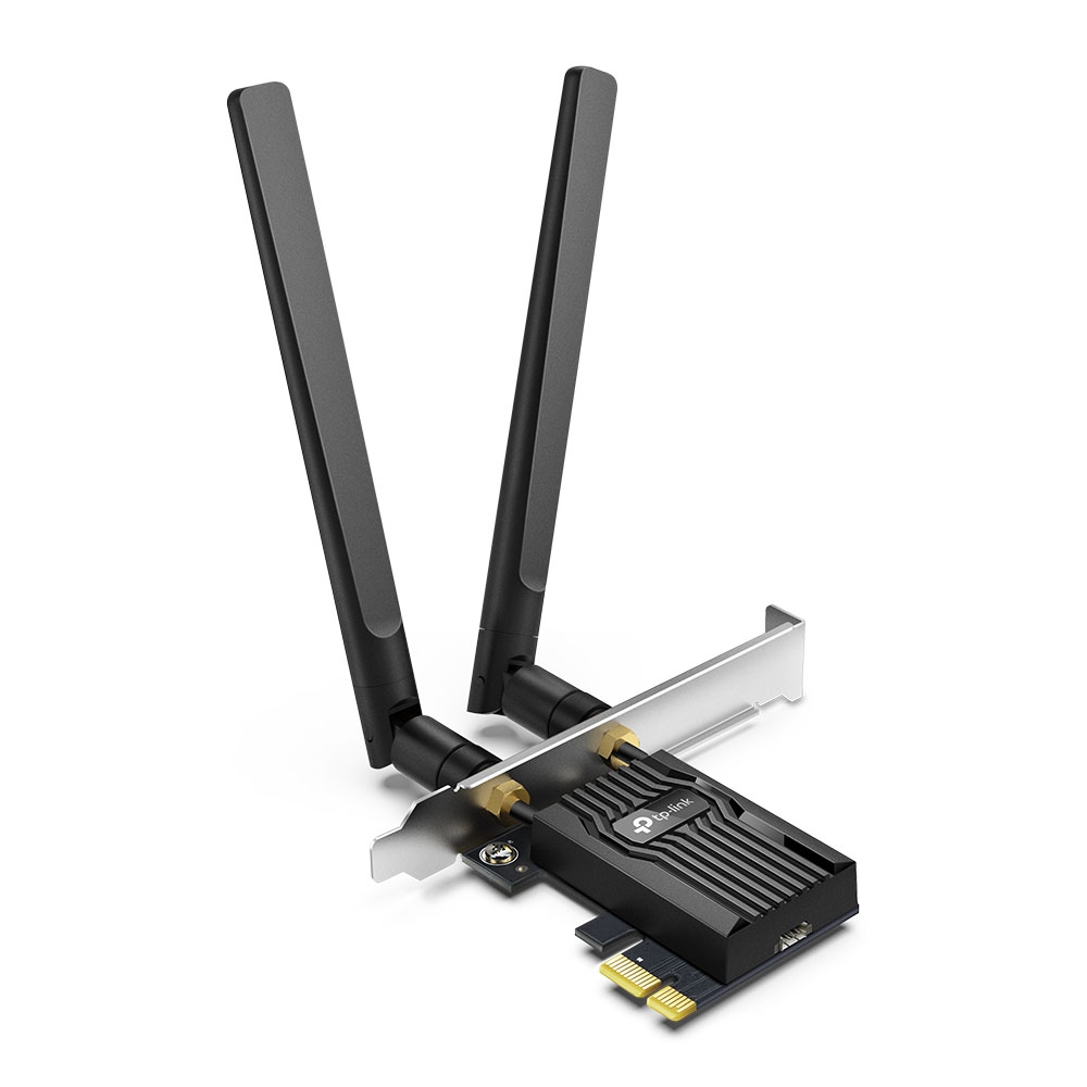 TP-LINK Tp-Link Archer TX55E AX3000 Wi-Fi 6 Bluetooth 5.2 PCIe Adaptörü Resim-1