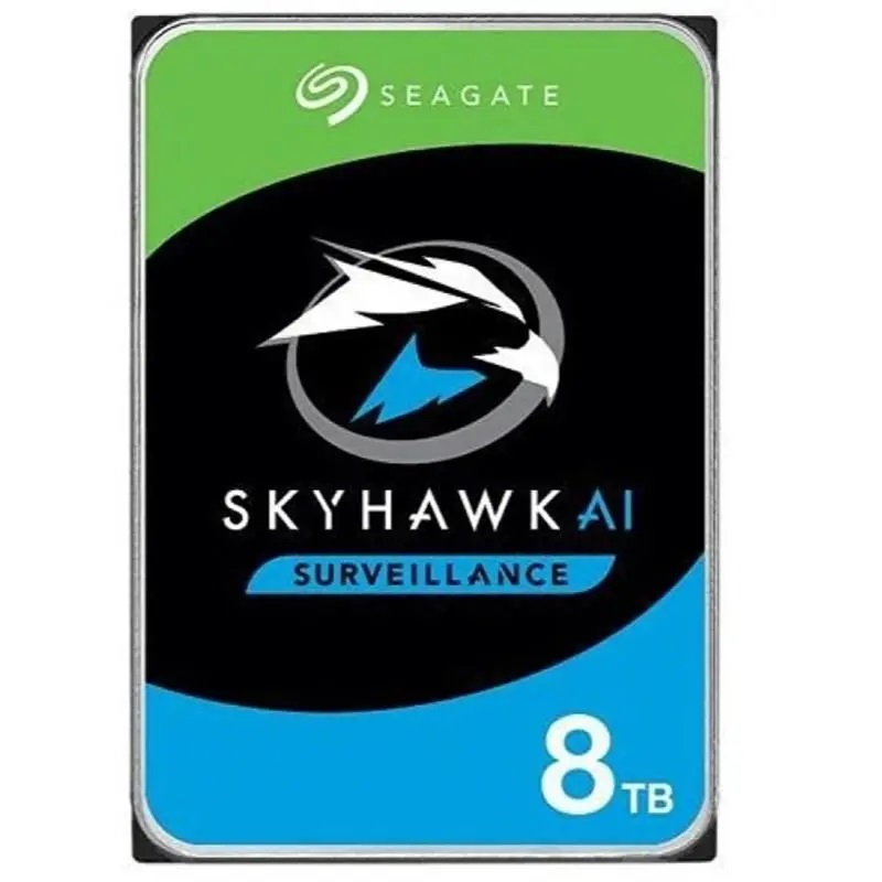 Seagate 8TB Skyhawk SV35 3.5" Sata3 7200Rpm 256MB 7/24 Hdd [ST8000VE001] Disti
