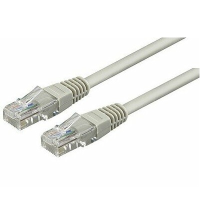 Flaxes 1 Metre Cat6 Gri Patch Network Kablo (FNK-601G)