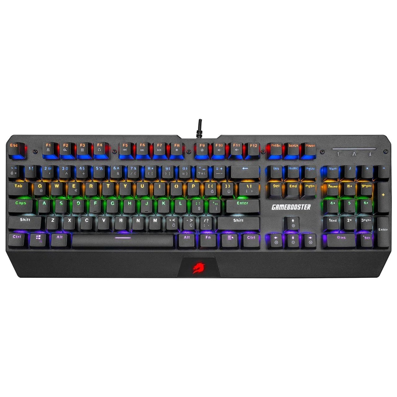 GameBooster G5R Q Rainbow Aydınlatmalı Mekanik Oyun Klavyesi