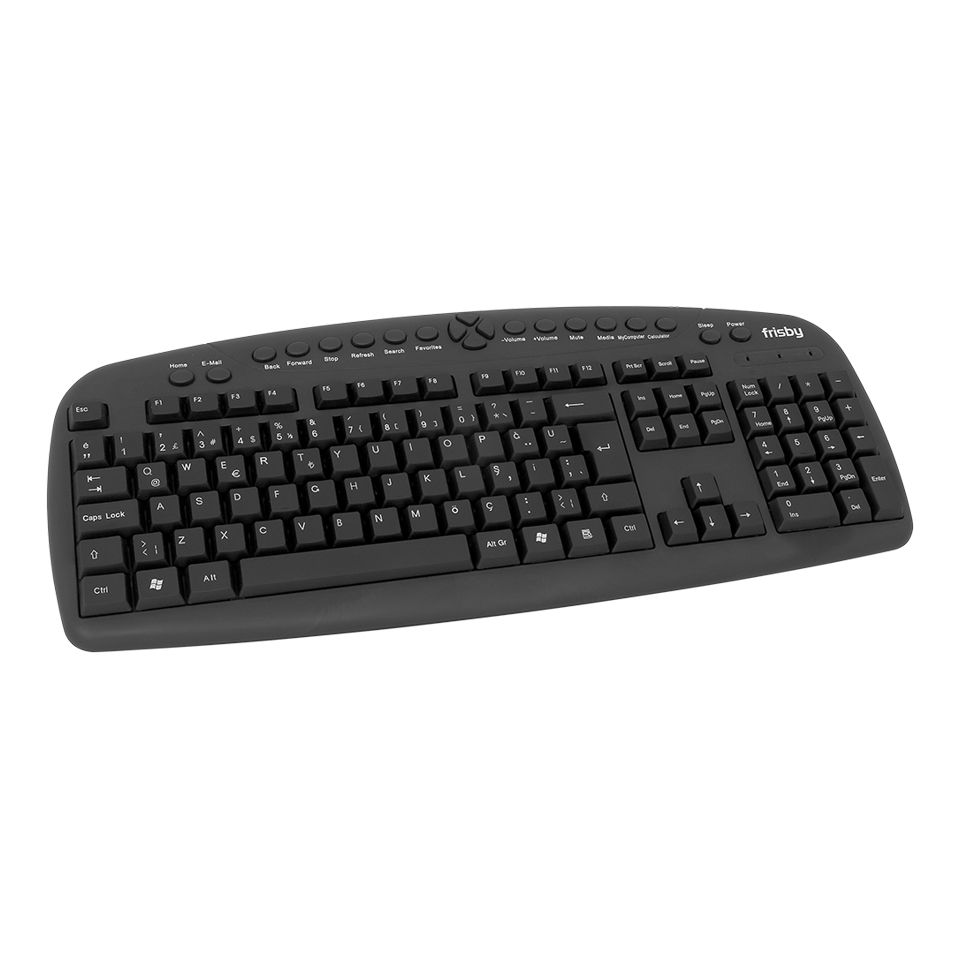 Frisby FK-142QU Multimedya Kablolu Usb Q Klavye 