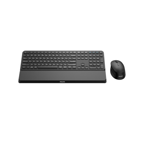Philips Kablosuz Q Klavye Mouse Set Siyah (SPT6607)