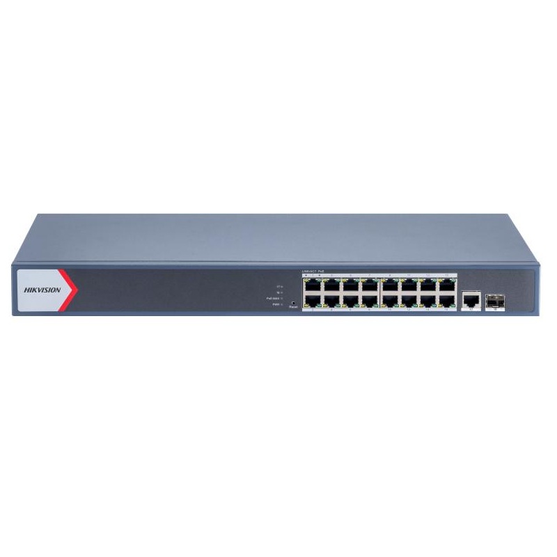 Hikvision DS-3E1518P-EI 16Port Gigabit 1Sfp Poe Yönetilebilir 230W Switch