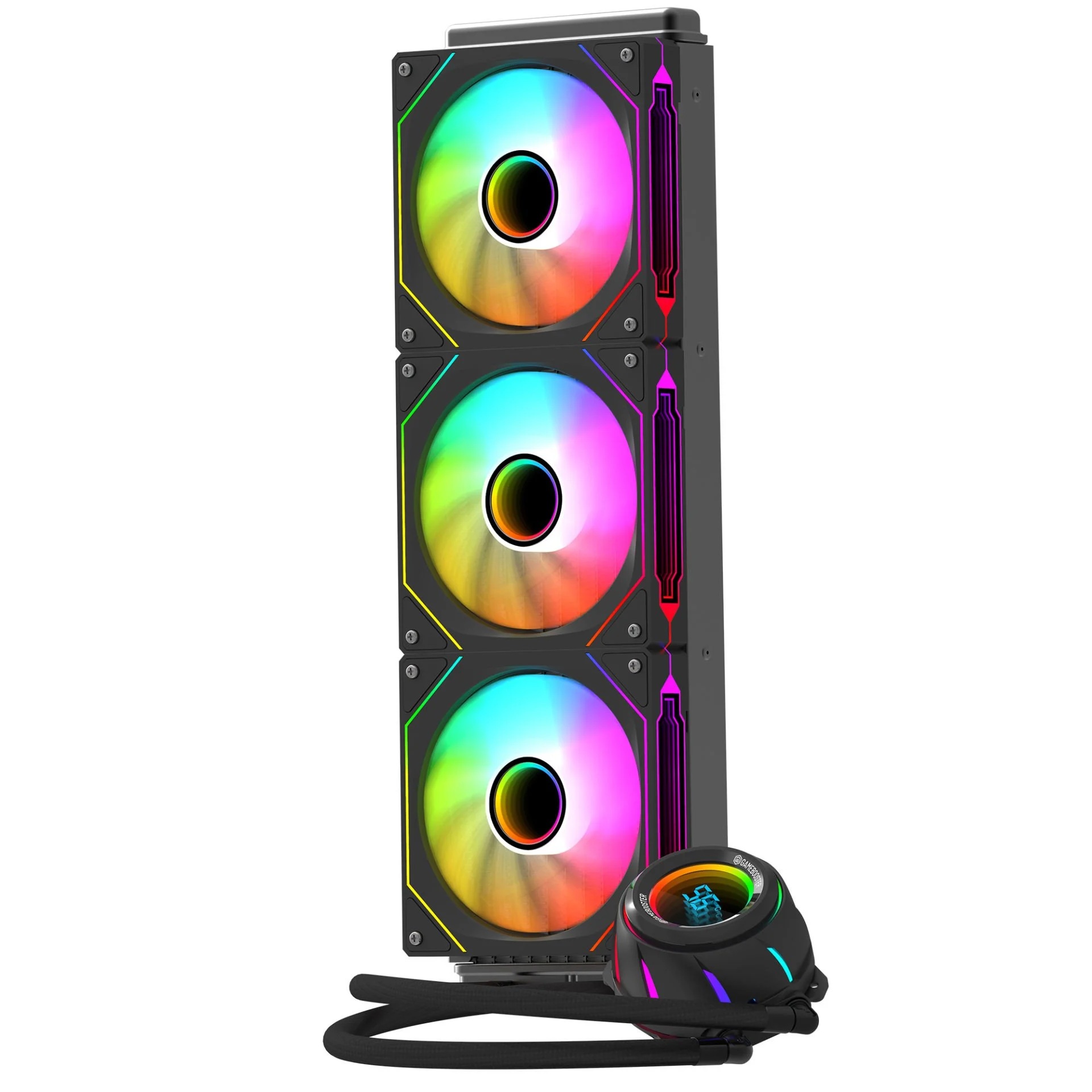 GameBooster Blade 360B ARGB Fanlı LGA1700/AM5 Uyumlu 360mm CPU Sıvı Soğutma Siya