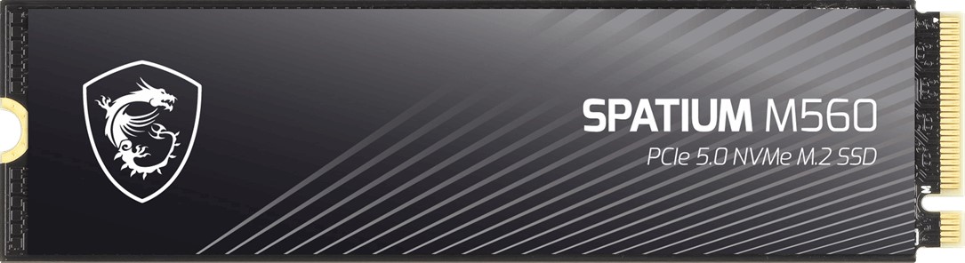 MSI 2TB SPATIUM M560 PCIE 5.0 NVME M.2 2TB SSD 10300-8700MB/s