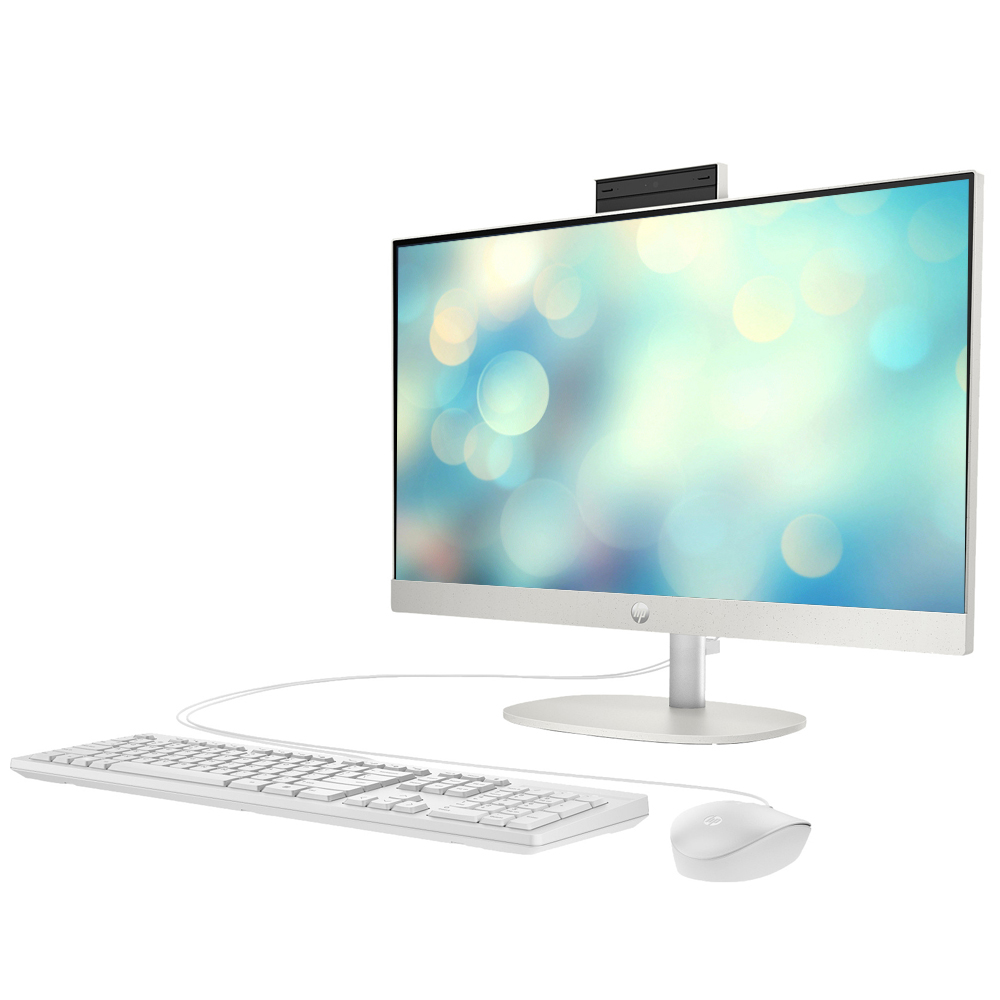 HP ProOne 240 G10 [Ultra5-125U] 16GB 512GB SSD 23.8" OB VGA FDos Beyaz [D36TKET]
