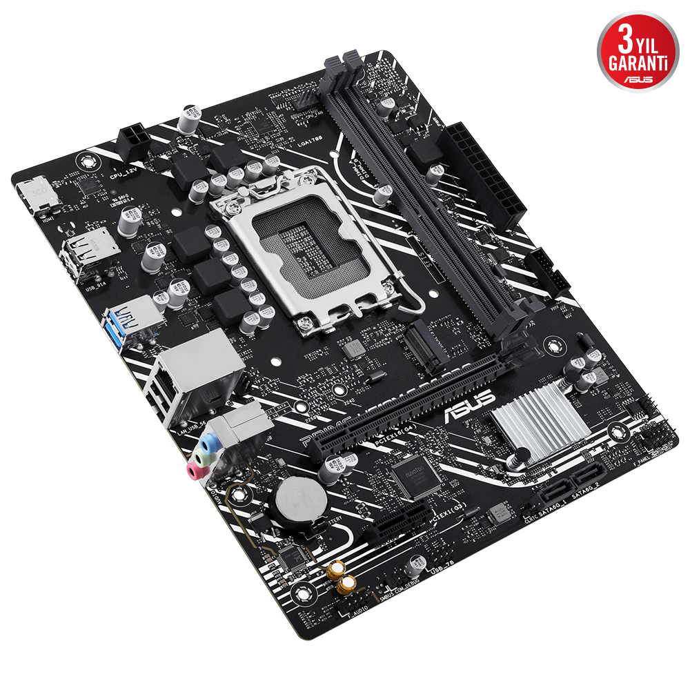 Asus PRIME H610M-F D4 R2.0 LGA1700P DDR4 Ses+GLan HDMI M2 USB mATX