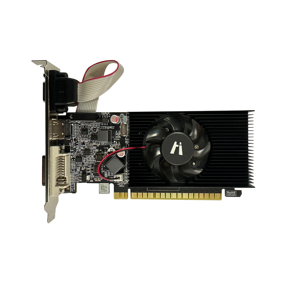 Hi-Level 1GB GT210 (64Bit) DDR3 HDMI DVI VGA  [HLV210D31G64S]