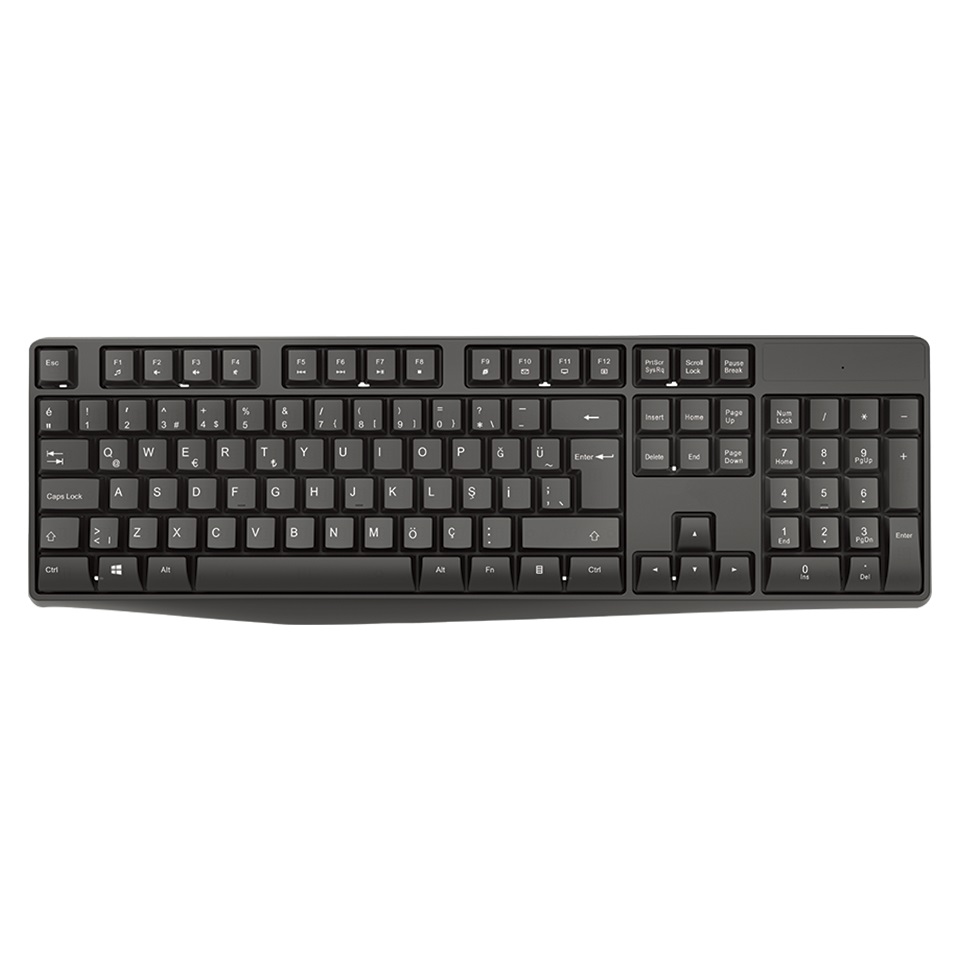 Frisby FK-4875QU Multimedya Kablosuz Klavye Mouse Set