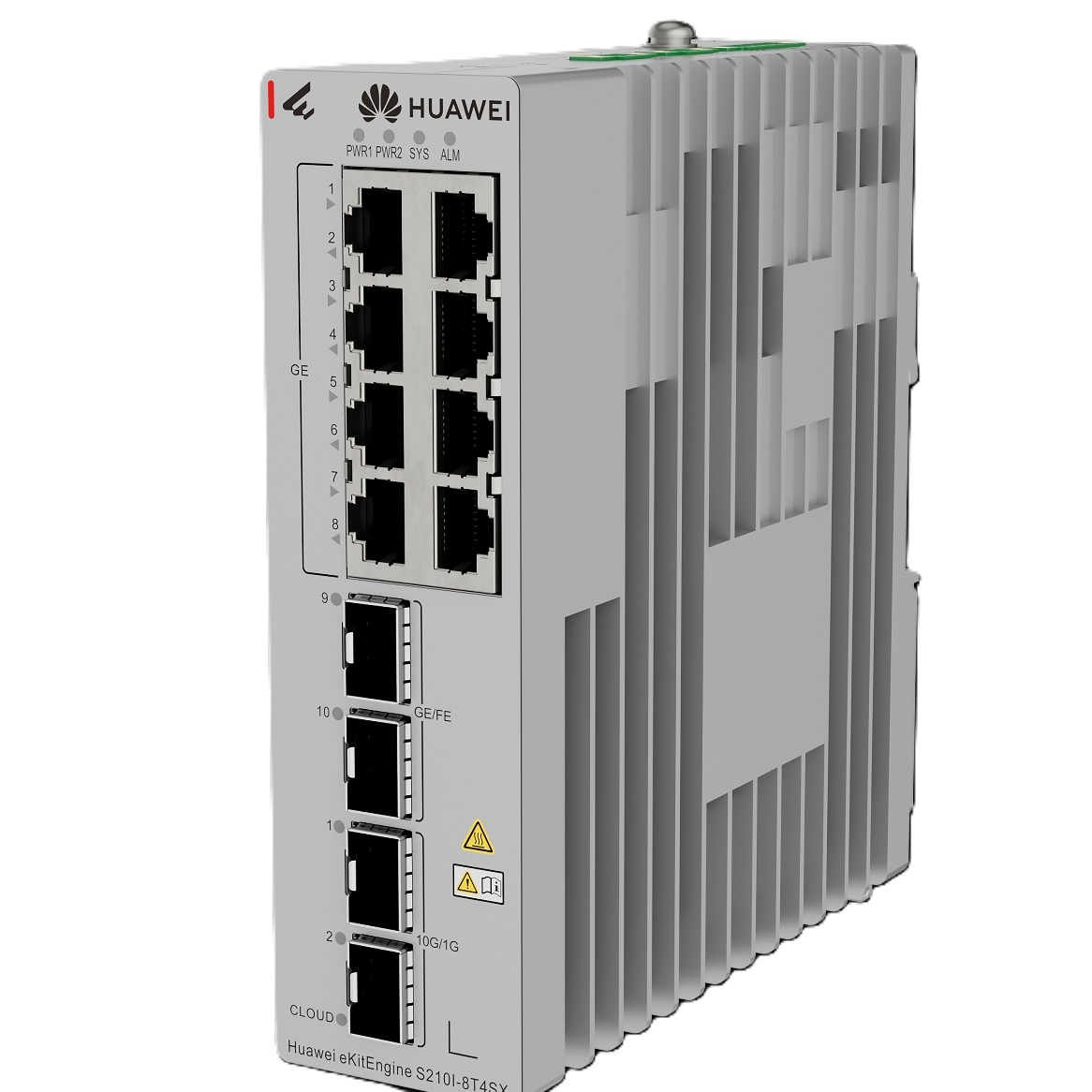 Huawei eKit S210I-8T4SX 8*GE, 2*GE + 2*10GE Sfp+ Industrial Switch