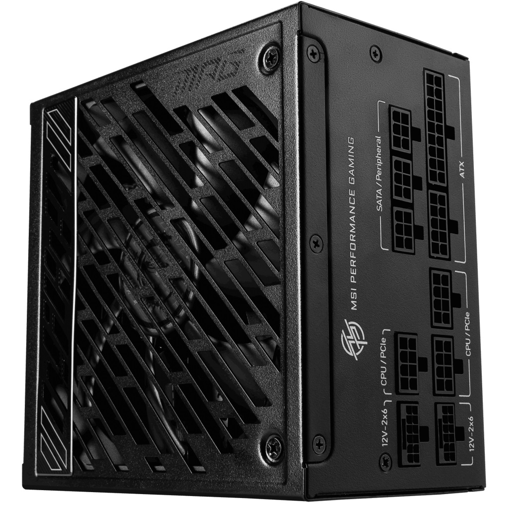MSI MPG A1250GS PCIE5 1250W 80+ Gold ATX 3.1 Power Supply