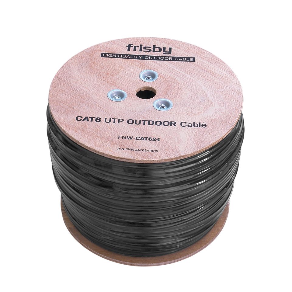 Frisby 305 Metre FNW-CAT624 CAT6 23 AWG Outdoor Kablo