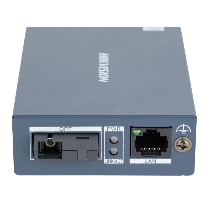 Hikvision DS-3D501R-A 20Km SM Gigabit Fiber/Alıcı Medya Dönüştürücü