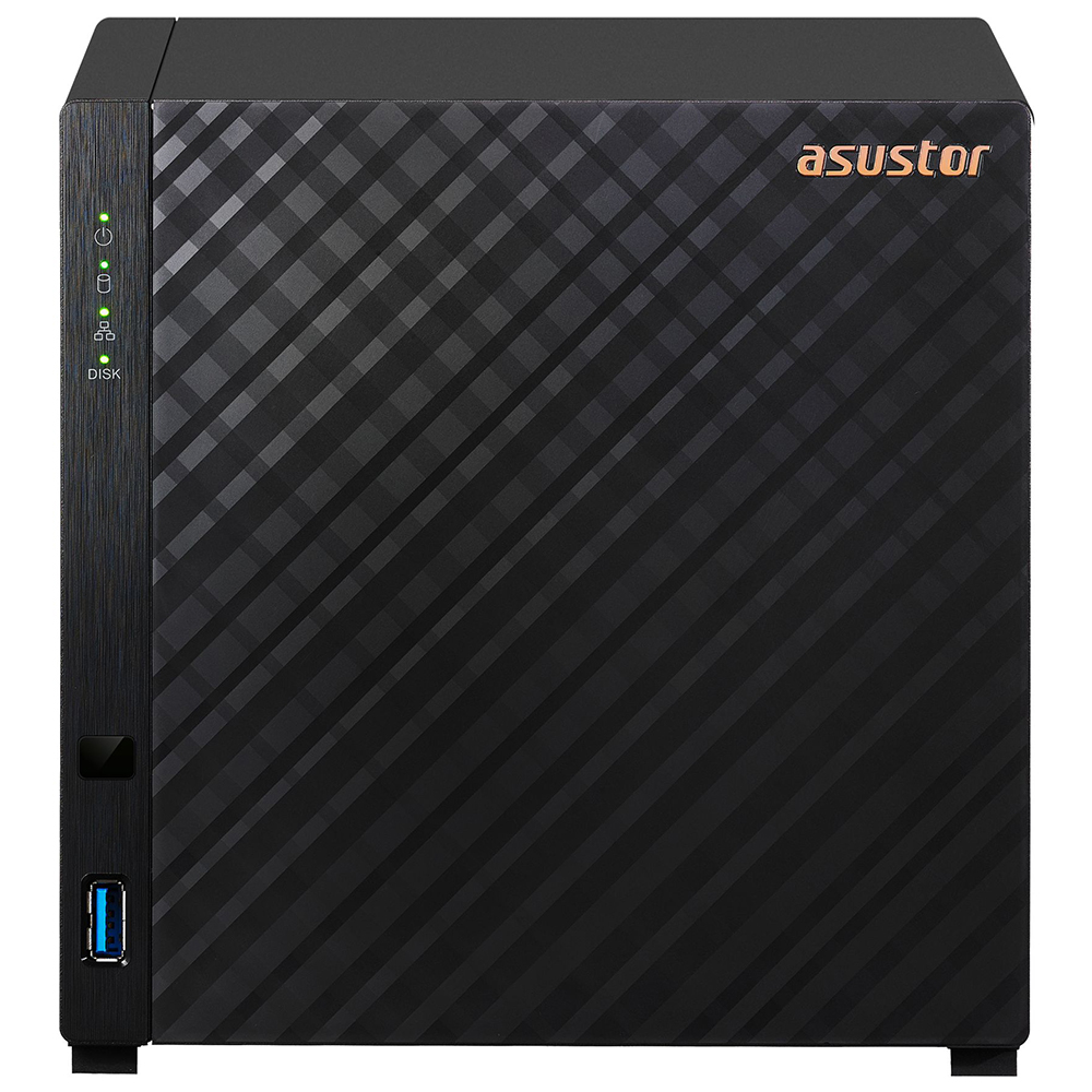 Asustor AS1104T 4xDisk (4x22TB'a Kadar) 1GB DDR4 1x2.5GbE Nas Yedekleme Ünitesi