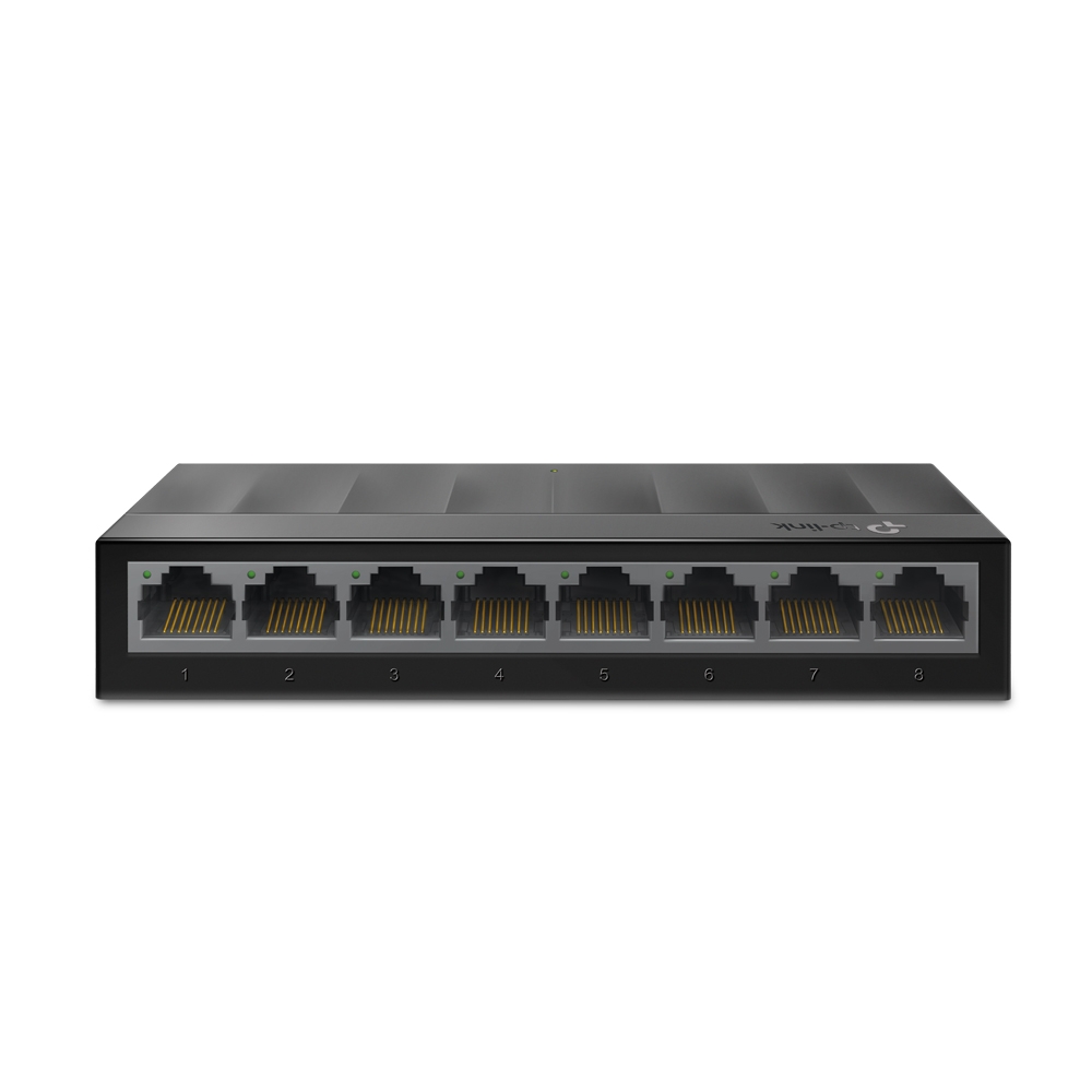 TP-LINK 8Port LS1008G GBit Desktop Switch (BULK KUTUSUZ) Resim-1