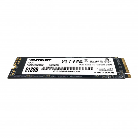 Patriot P320 512GB 3000/2200MB/s NVMe M2 SSD Disk (P320P512GM28)