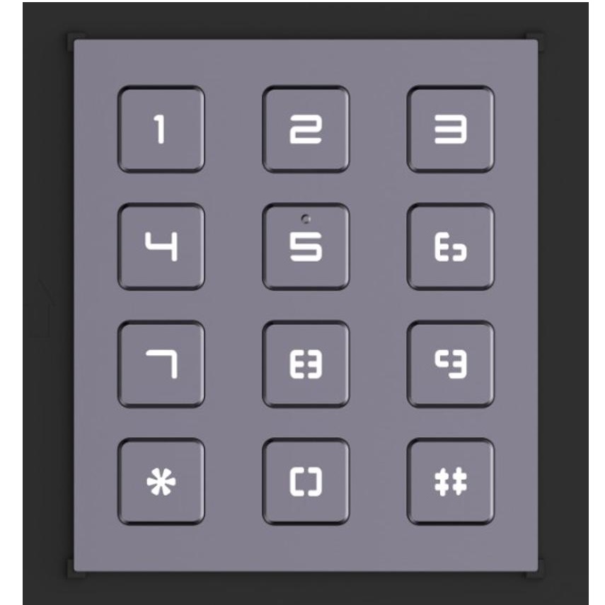 Hikvision DS-KD-KP Modüler Keypad Dış Ünite İntercom