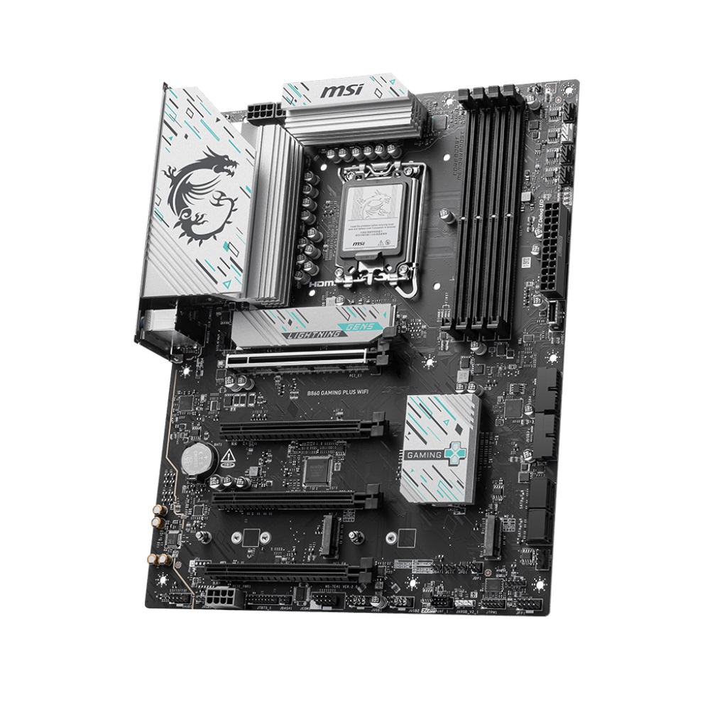 MSI B860 GAMING PLUS WIFI 1851P DDR5 8600MHZ(OC) 3xM.2 1xTB4 HDMI DP 5GLan 7 ATX