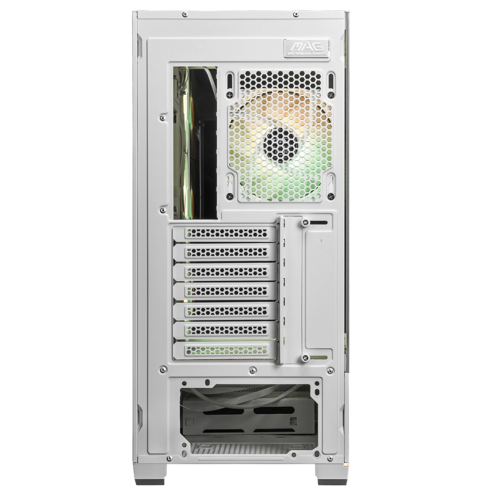 MSI MAG PANO 110R PZ WHITE 4x120mm Fan Temperli Cam PSU Yok ATX Panoramik