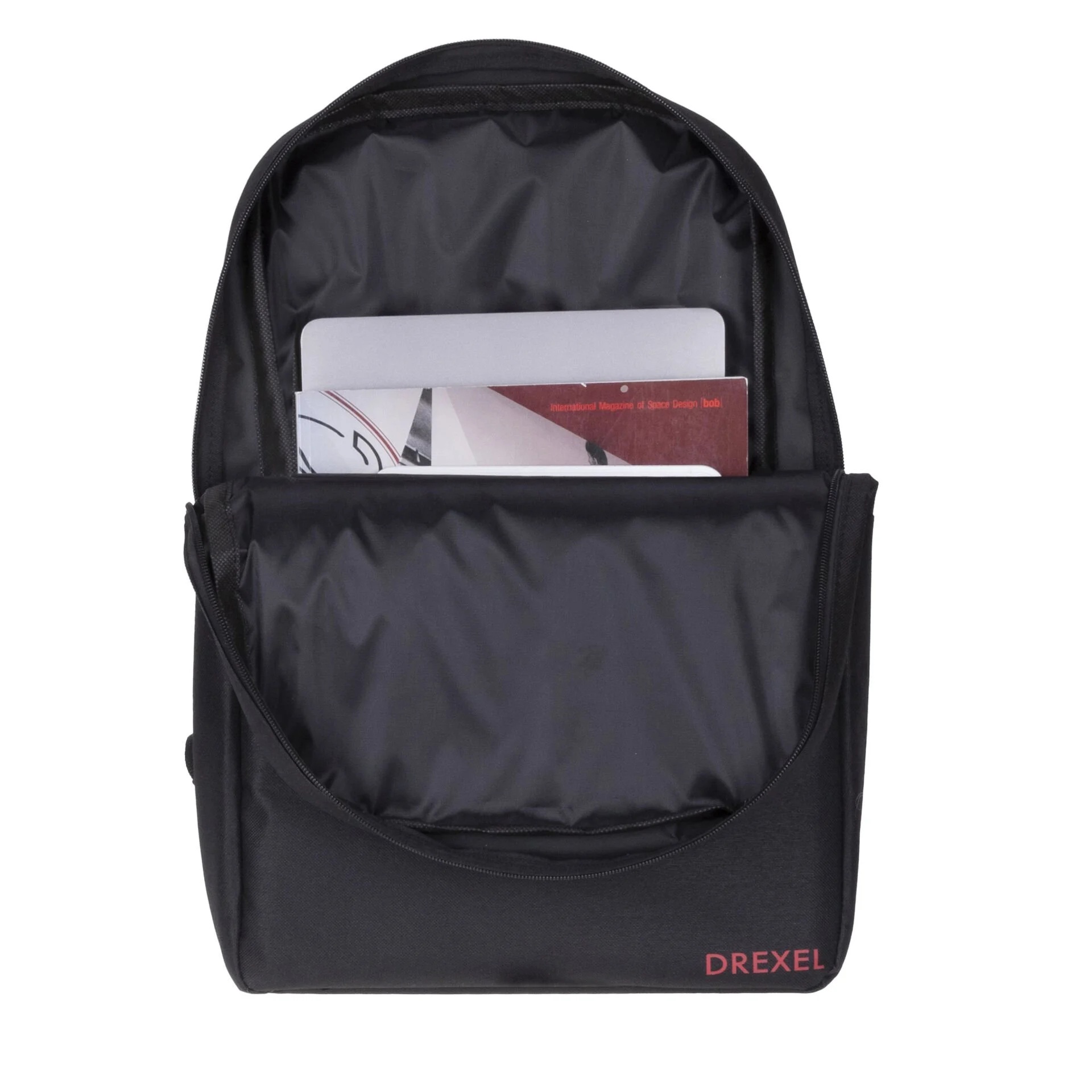 Plm Drexel 8300 15.6" Siyah Notebook Sırt Çantası Üst Fermuarlı