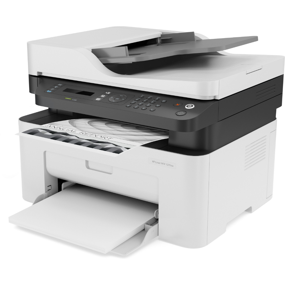 HP 137fnw [Yaz-Tar-Fax-Fot] Mono Lazer Yazıcı [4ZB84A]