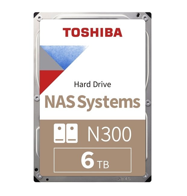 Toshiba 6TB N300 7200Rpm 512MB Sata3 180TB/Y Nas [MN10ADA600S]