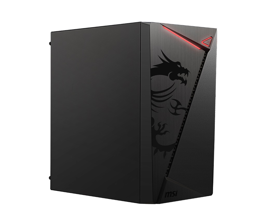 MSI MAG SHIELD M301 ** 1x120mm Fan PSU Yok Micro ATX Gaming Kasa