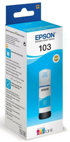 Epson C13T00S24A 103 Mavi Mürekkep (Cyan) "EcoTank