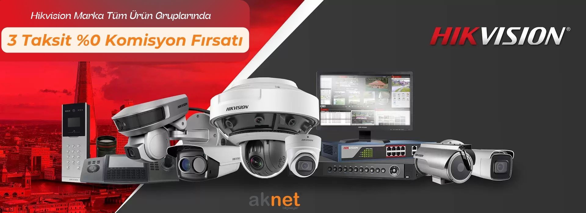 Hikvision 3 ay %0 Taksit  Kampanyası