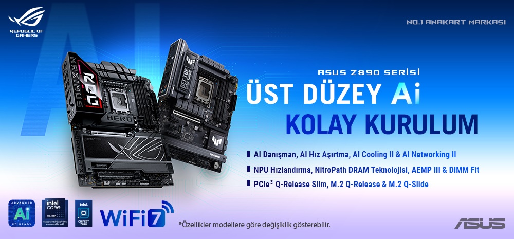 Asus Z890 Yeni Model Anakartlar