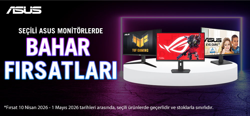 Asus Monitör Bahar  Fırsatları